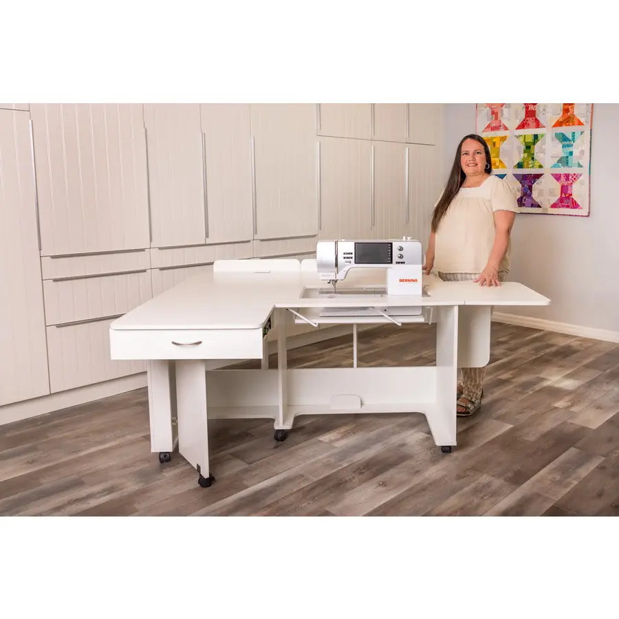 Arrow Christa Sewing Table & Cabinet