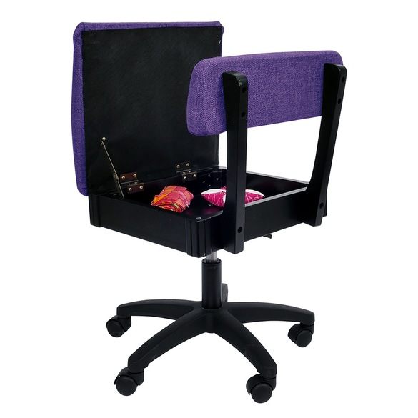 Royal Purple Hydraulic Sewing Chair