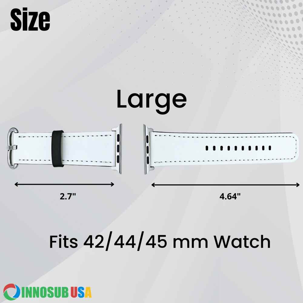 Sublimation Printing Watch Band Blanks Compatible with Apple Watch 38-45mm