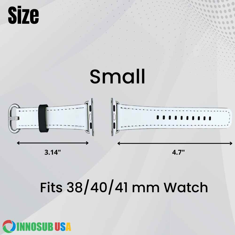 Sublimation Printing Watch Band Blanks Compatible with Apple Watch 38-45mm