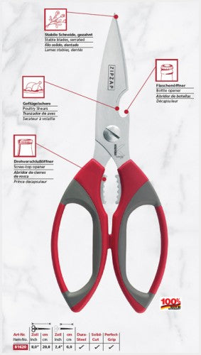 Horn 6 Household Scissors