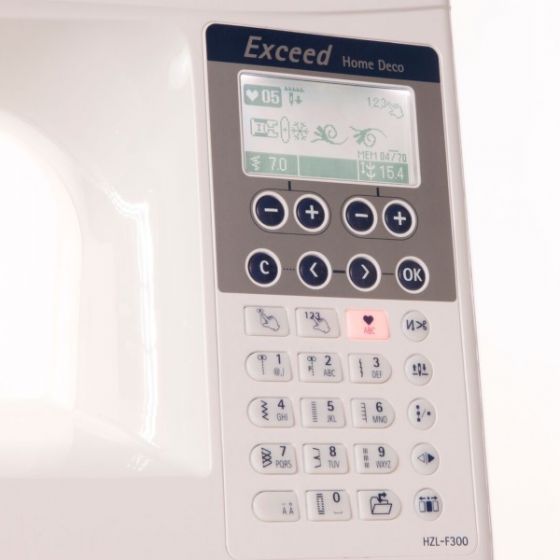 Juki HZL-F300 Exceed Series - Sewing/Quilting Machine