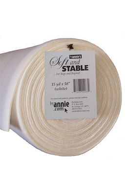 Soft & Stable Foam Stabilizer, White, 58" Wide, 15-Yard Roll