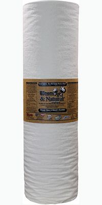 Warm & Natural 90" x 40 YD Cotton Batting Roll - Unbleached Needle-Punched