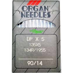 Organ Industrial Needle 90/14 #135X7-14