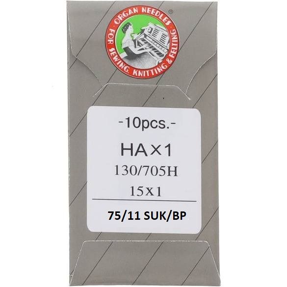 Organ Ball Point Needle 75/11 # 15X1B-11