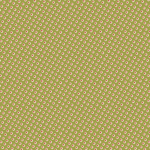 White Christmas - Pebble - Green