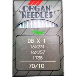 ORGAN Industrial Needle 70/10 # 16X257-10