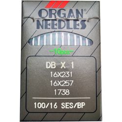 ORGAN Industrial Ball Point Needle 100/16 #16X257-16B