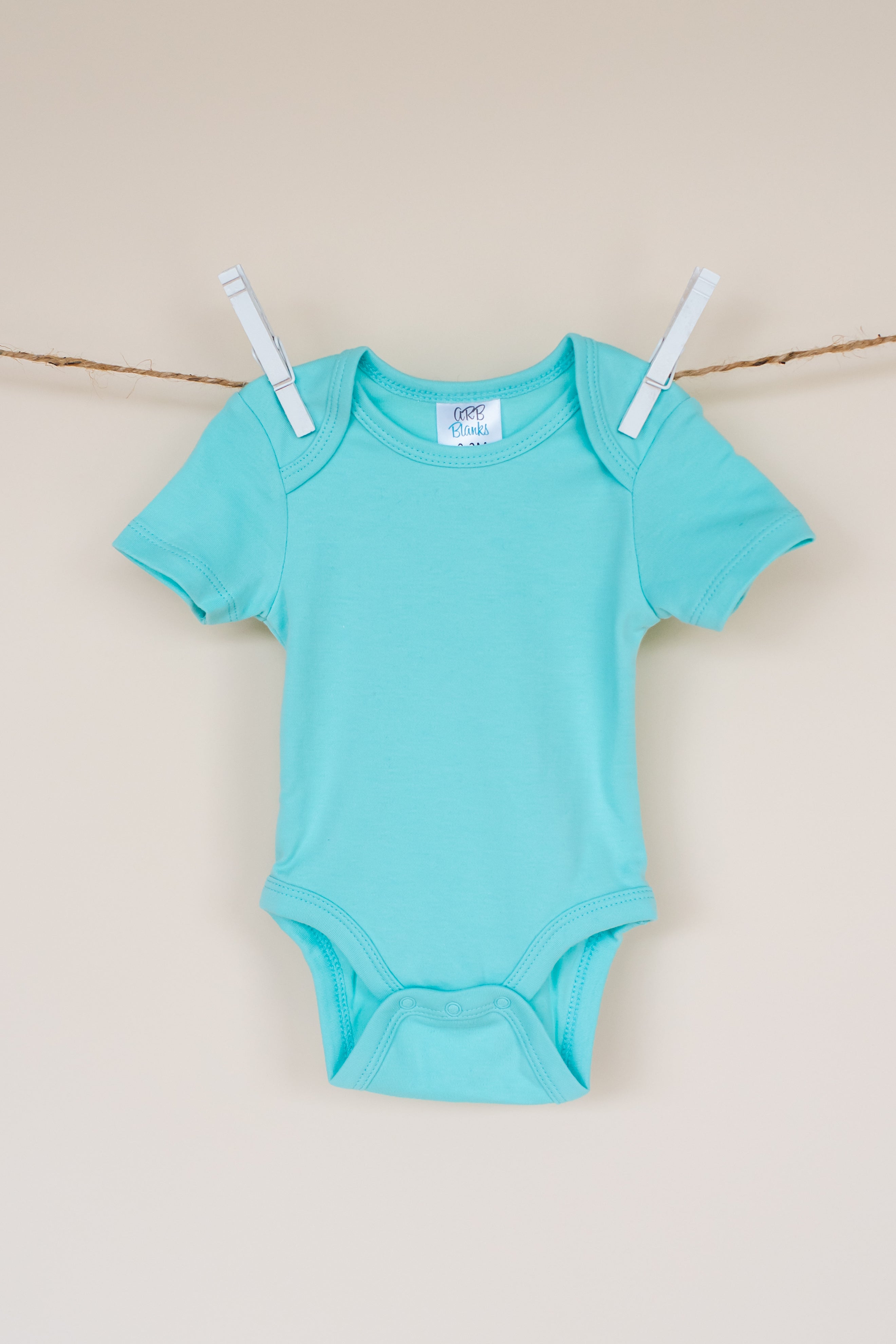 Unisex Short Sleeve Lap Shoulder Bodysuit