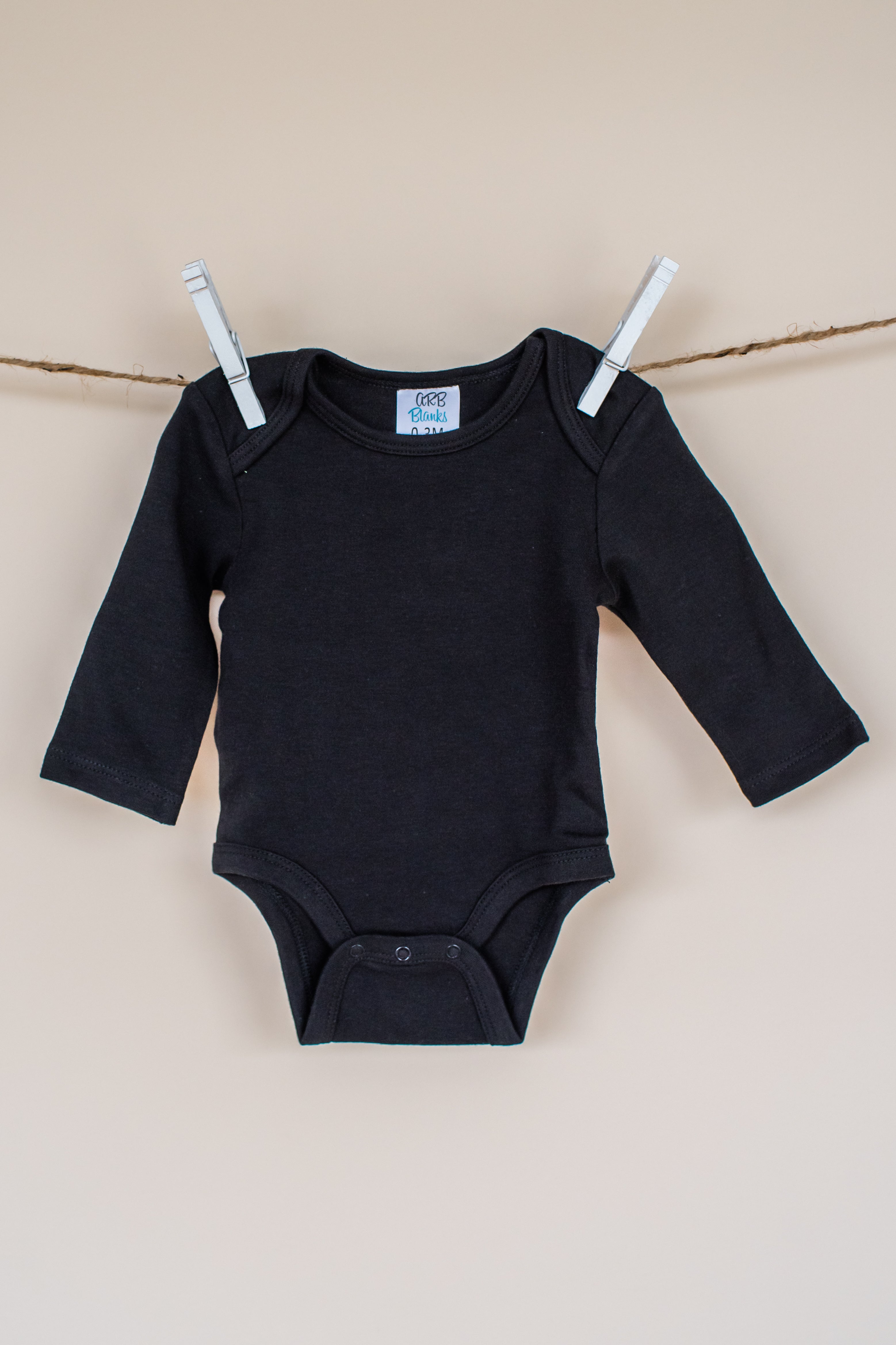 Unisex Long Sleeve Lap Shoulder Bodysuit