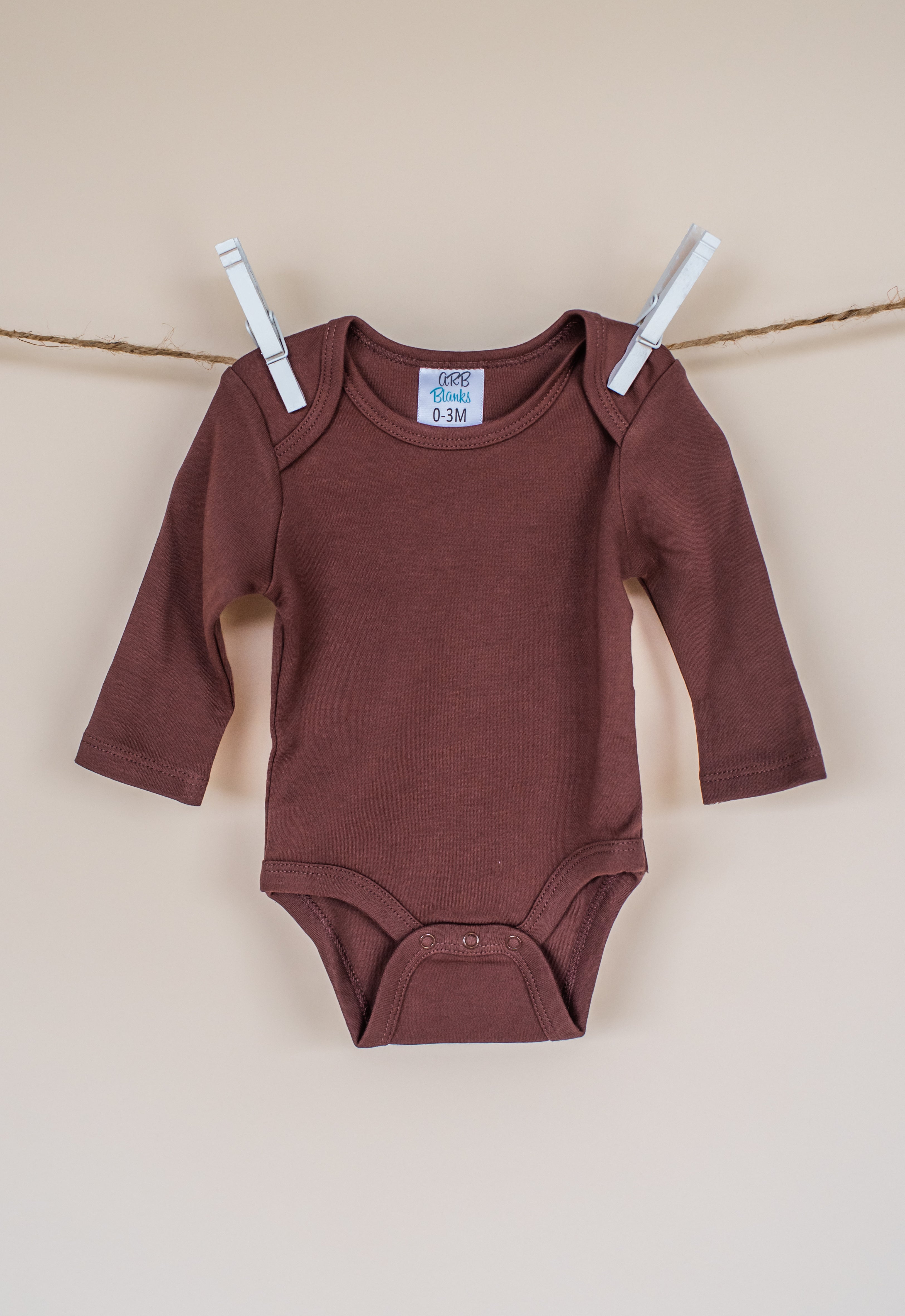 Unisex Long Sleeve Lap Shoulder Bodysuit
