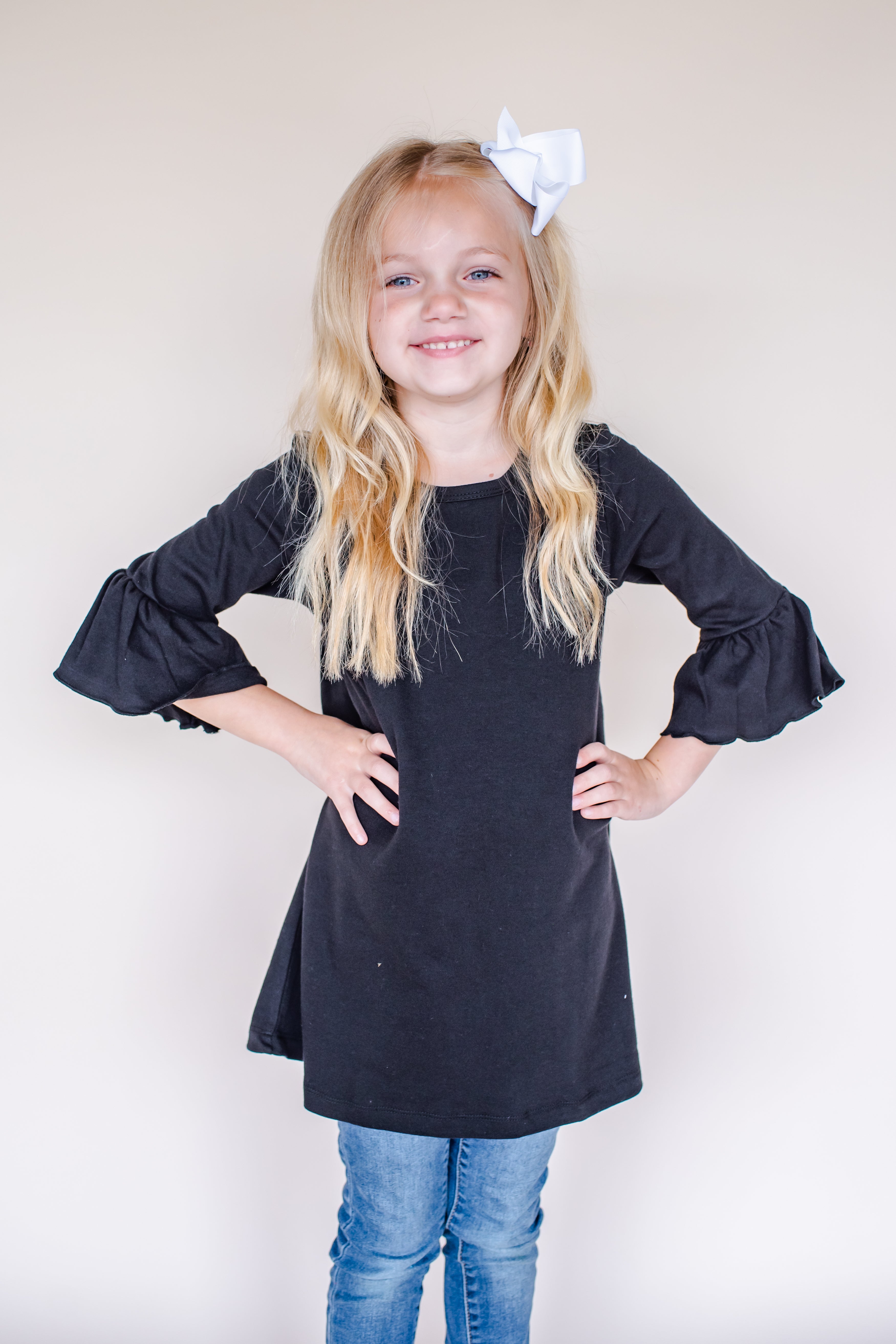 Girl's Bell Sleeve Tunics