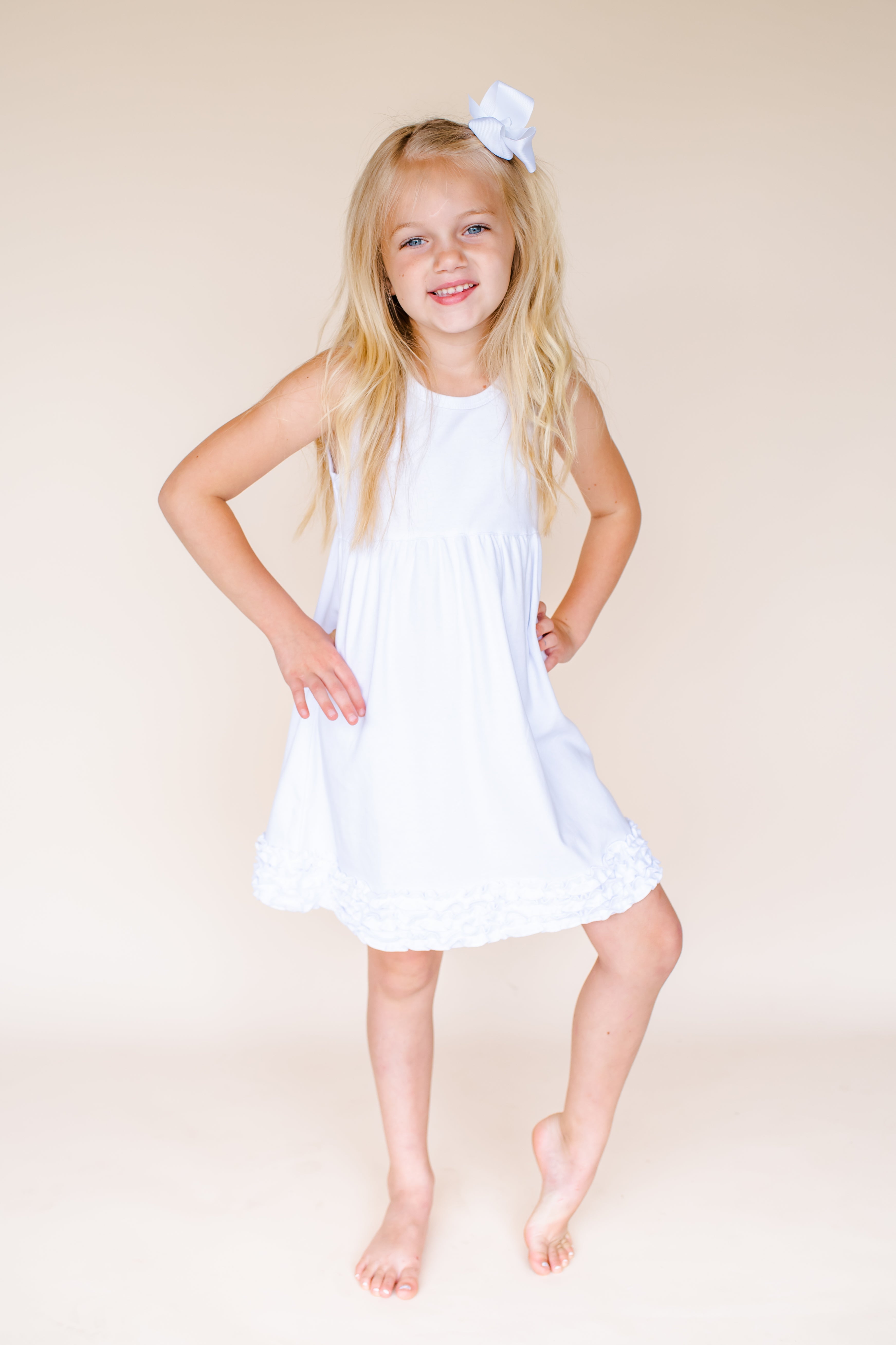 Girl's Tank Empire Waist Dress
