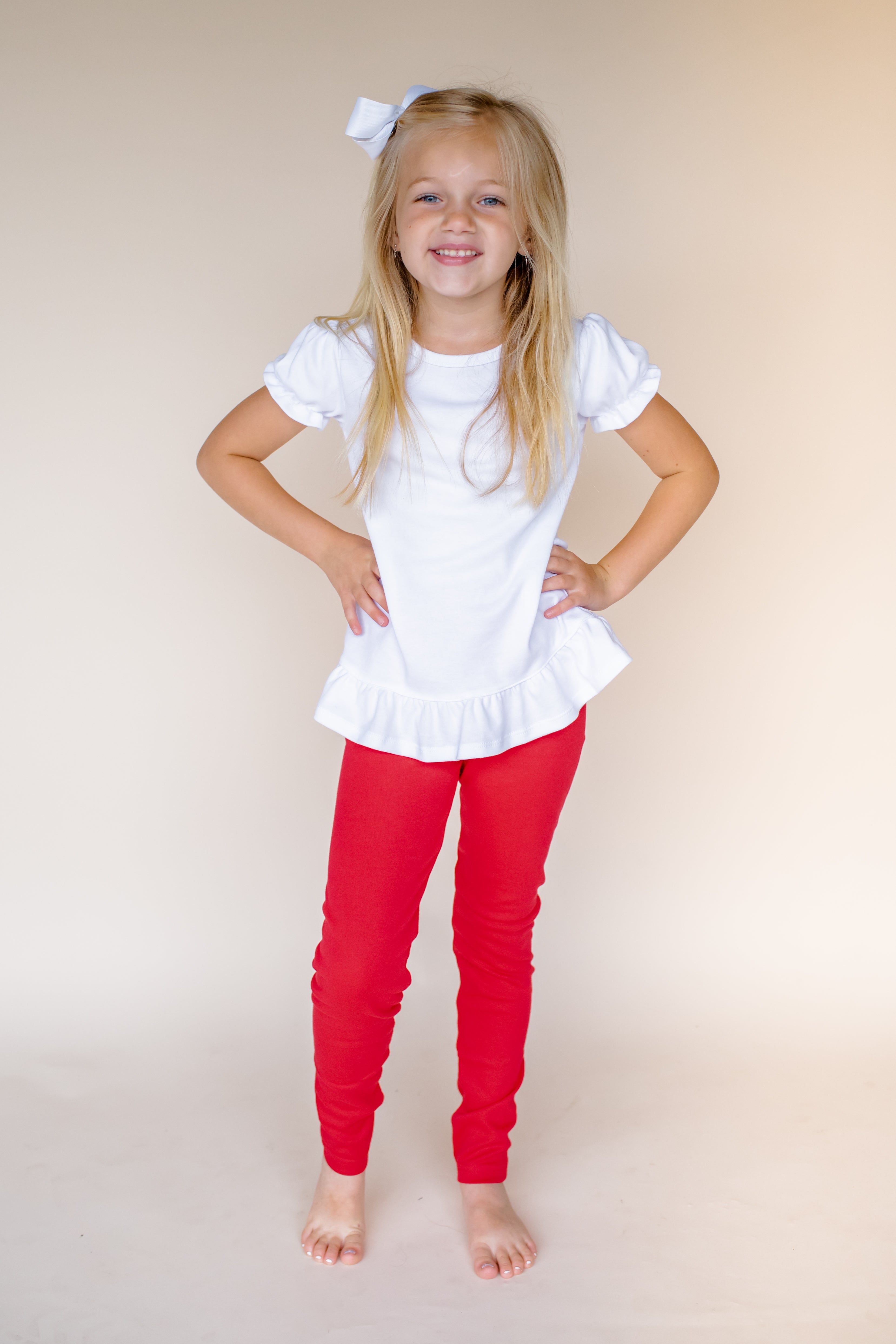 Unisex Solid Leggings