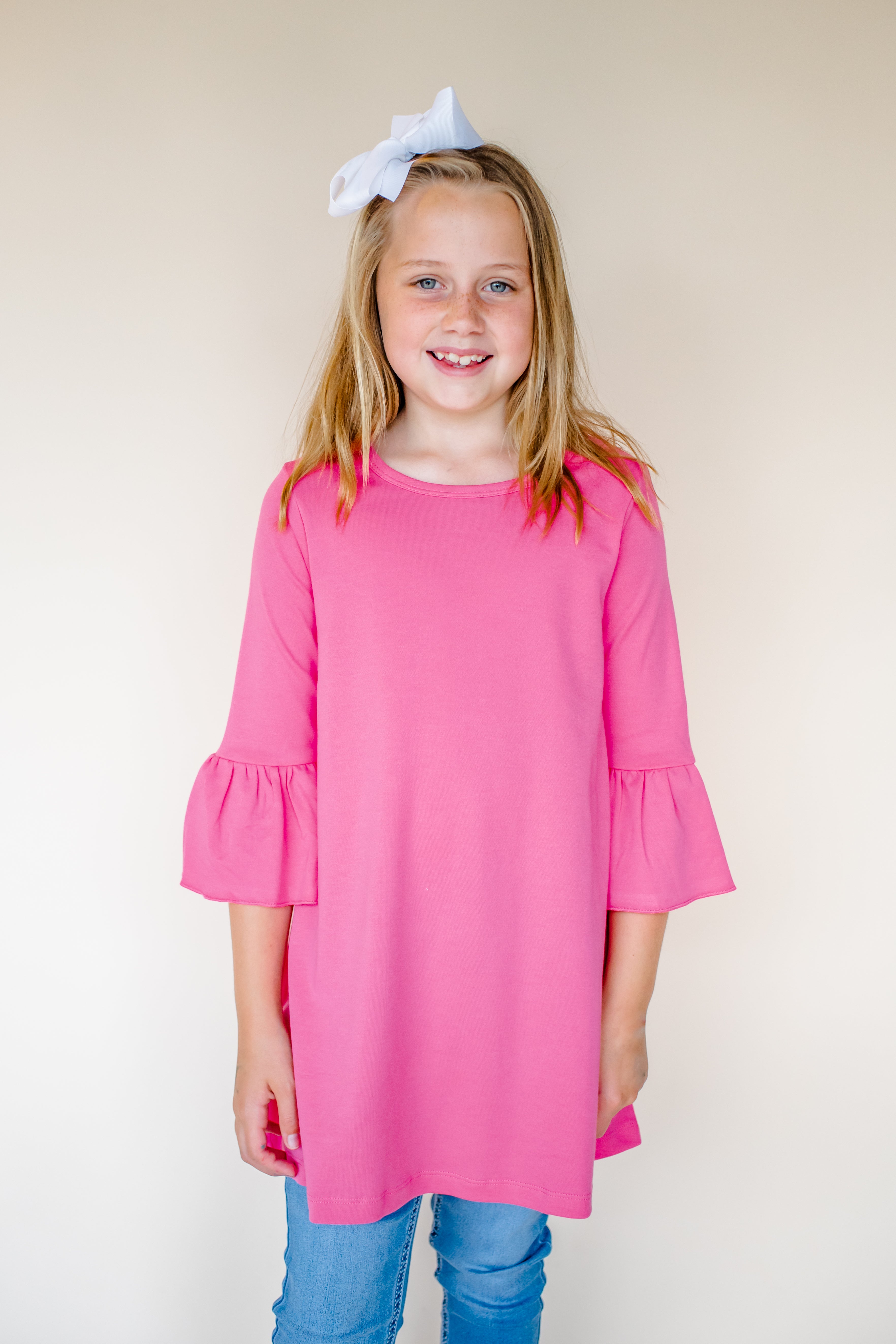 Girl's Bell Sleeve Tunics