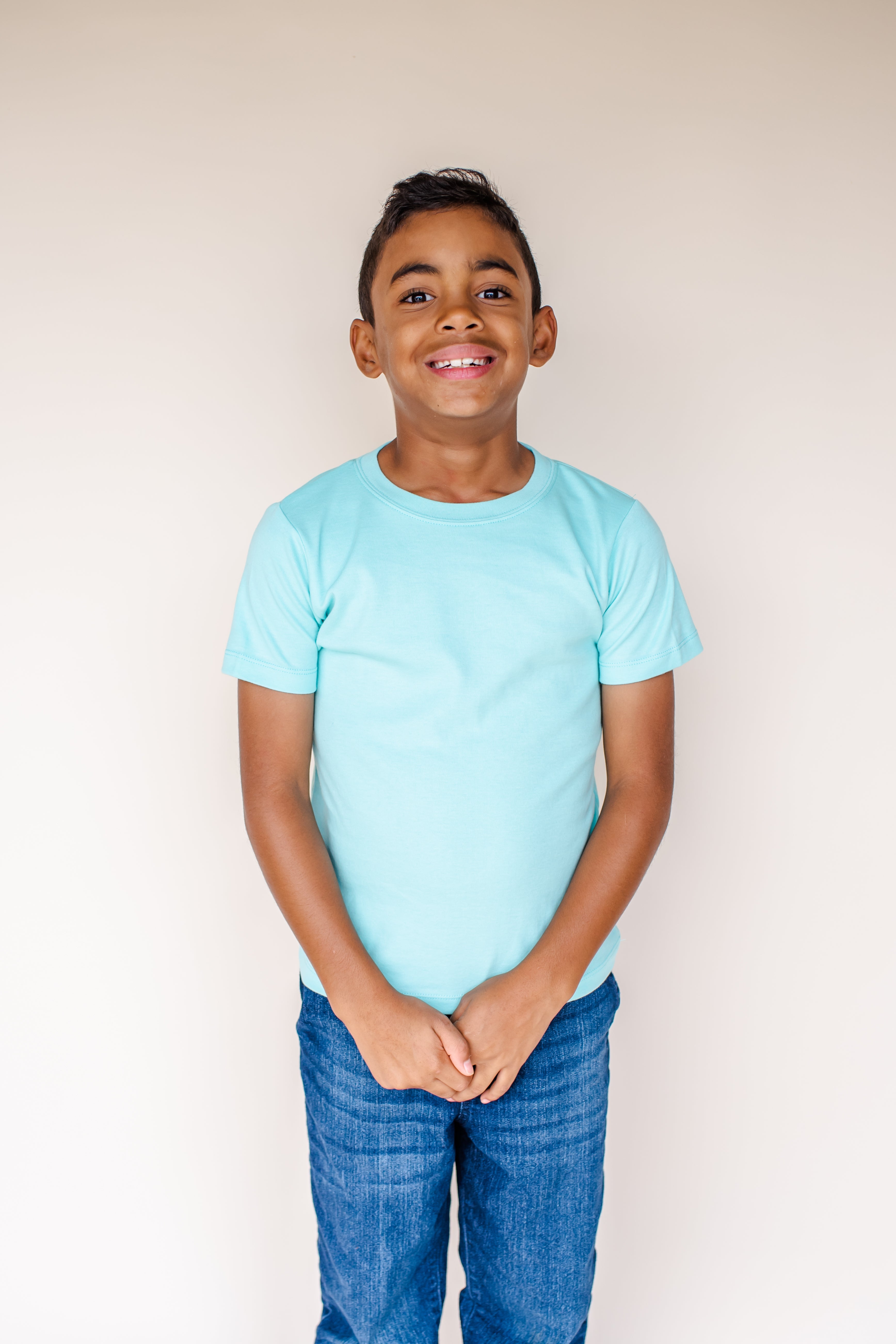 Boy's Short Sleeve Shirts (Colors)