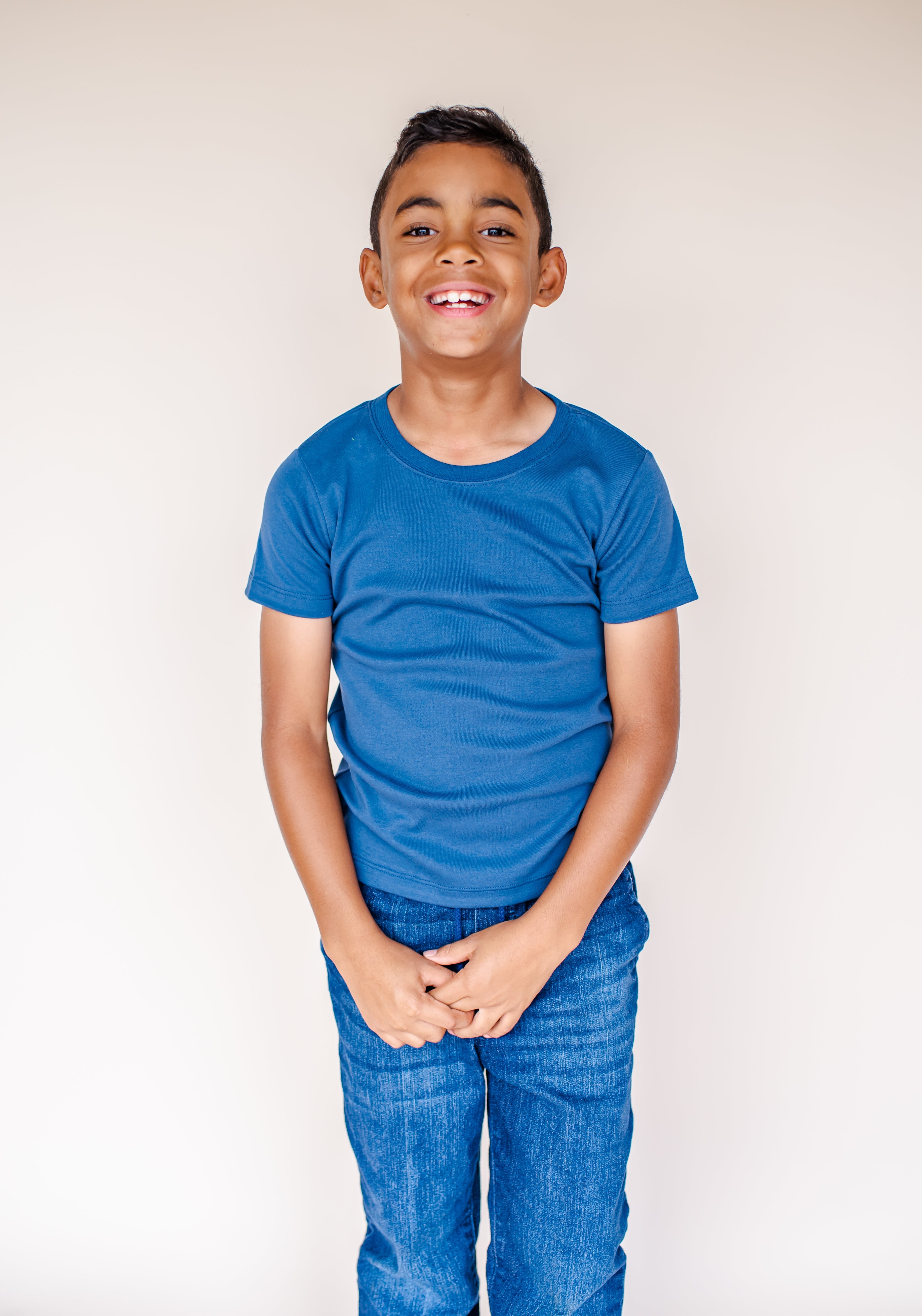 Boy's Short Sleeve Shirts (Colors)
