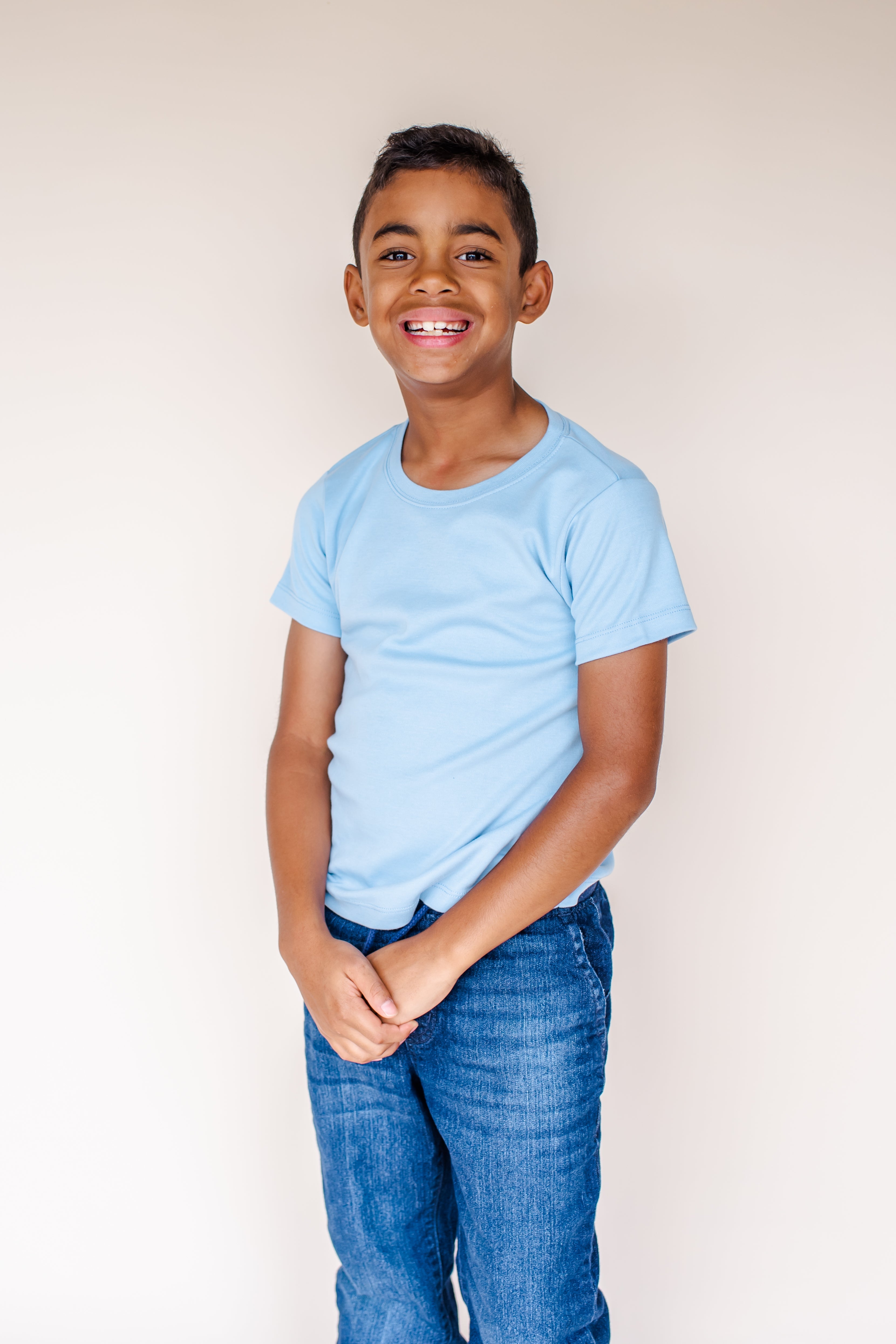 Boy's Short Sleeve Shirts (Colors)