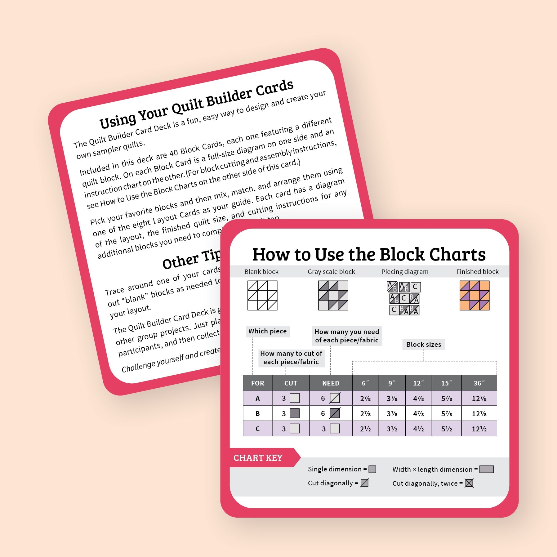 Quilt Builder Card Deck Set #3