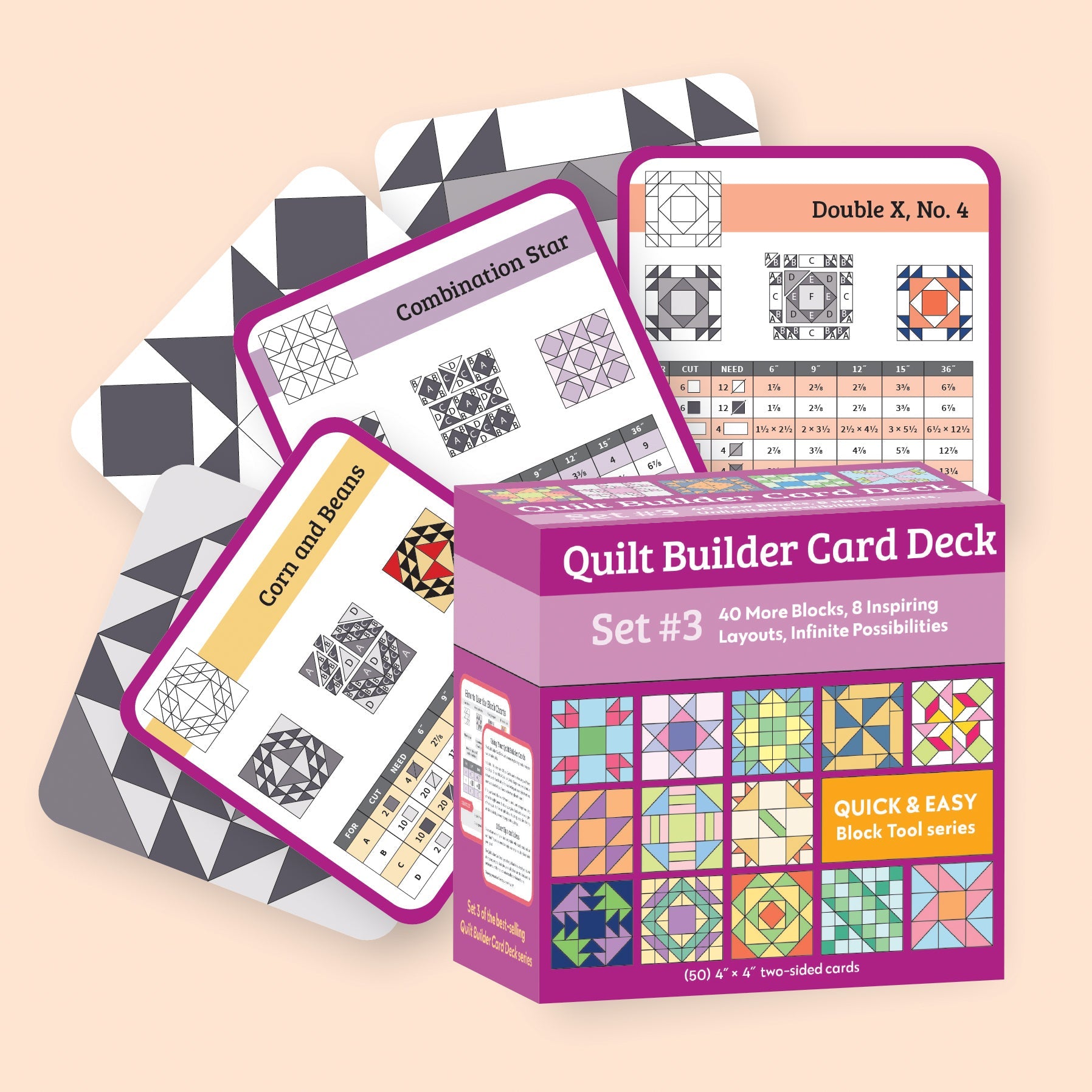Quilt Builder Card Deck Set #3