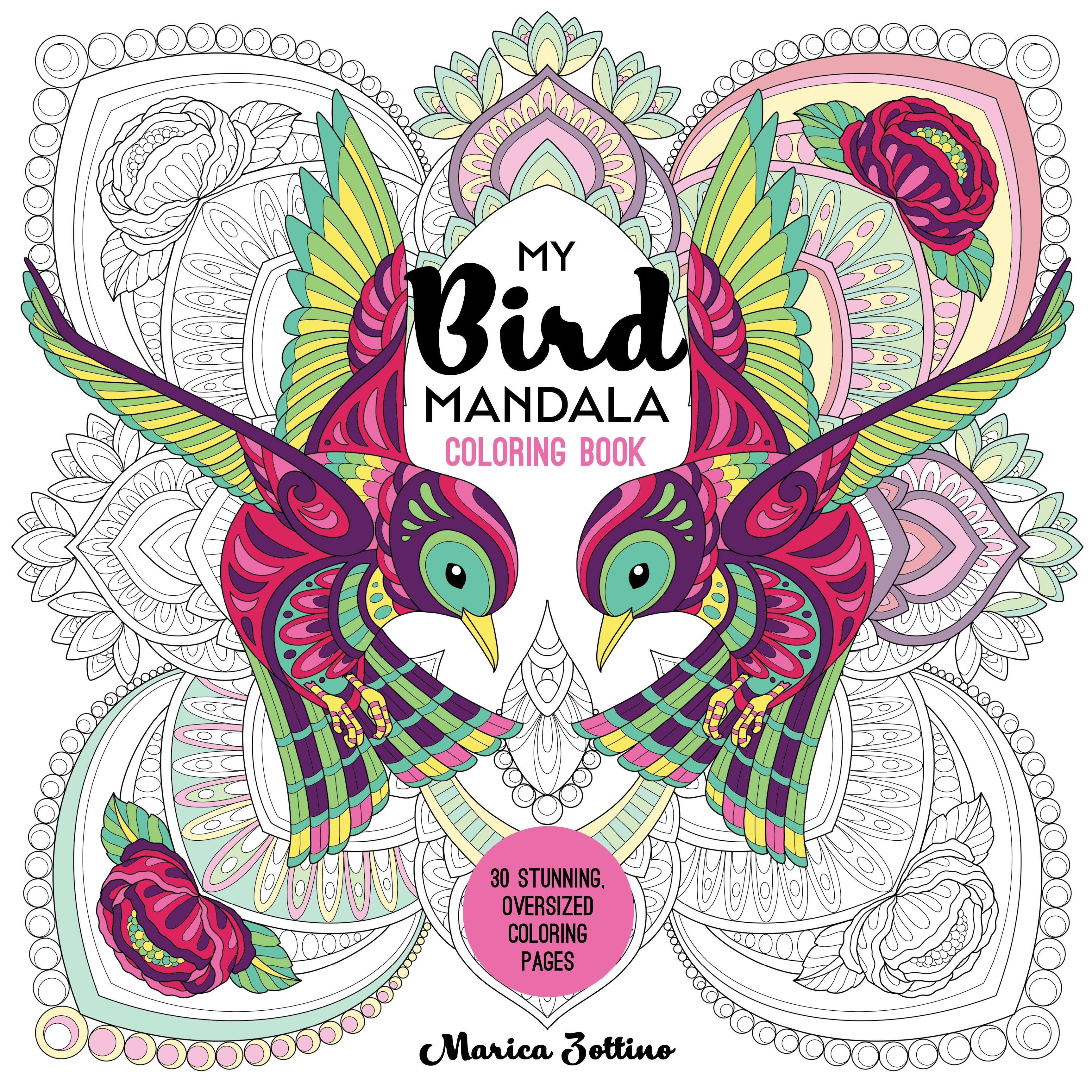 My Bird Mandala Coloring Book