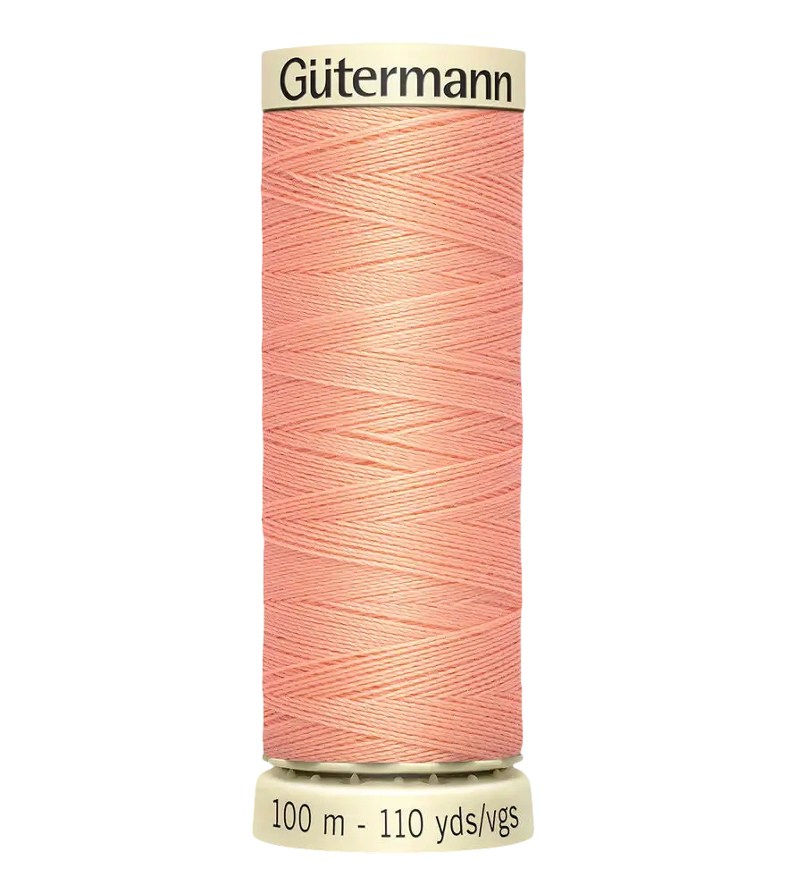 Gütermann Sew All Poly - 365 Peach - 110yds