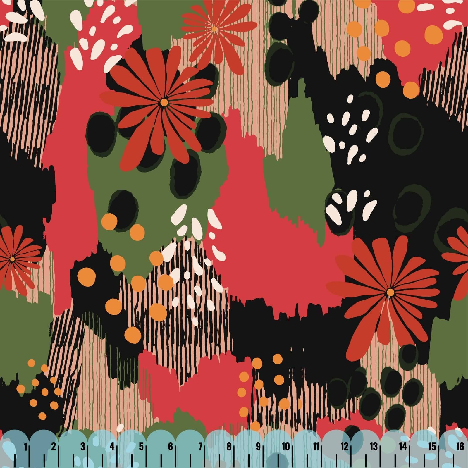 In Bloom - Violet Streak (Modal Rayon)