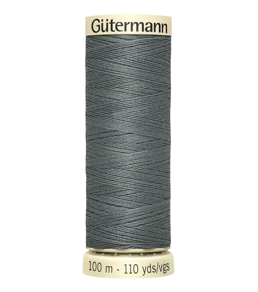 Gütermann Sew All Poly - 115 Rail Grey - 110yds