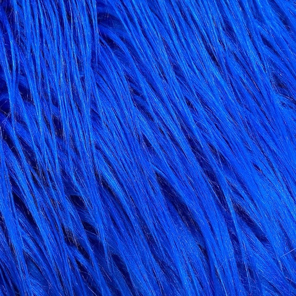 Shaggy Long Pile Faux Fur Fabric (4" Pile)