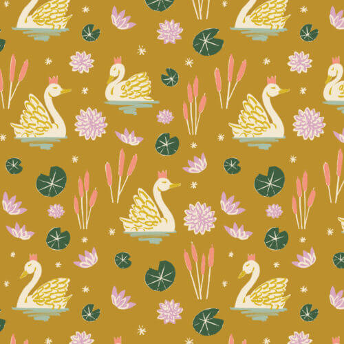 Floral Frenzy - Swan Lake