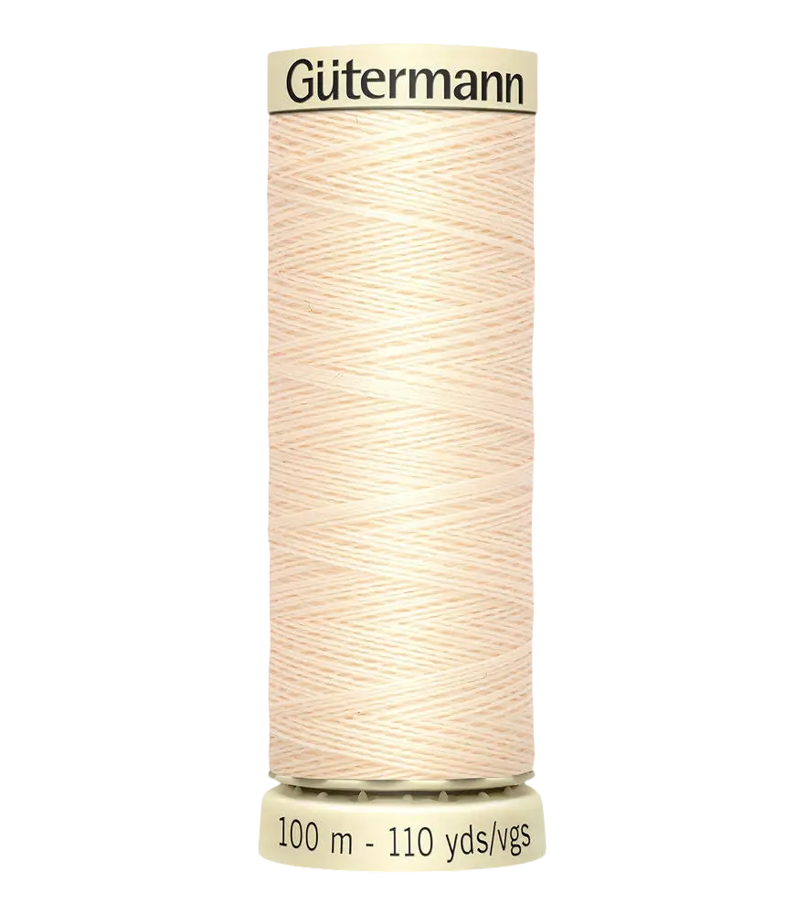 Gütermann Sew All Poly - 800 Ivory - 110yds