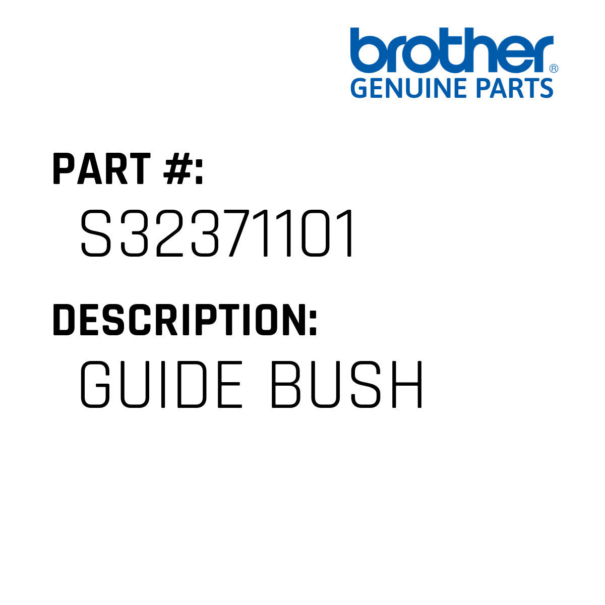 Guide Bush - Brother #S32371101