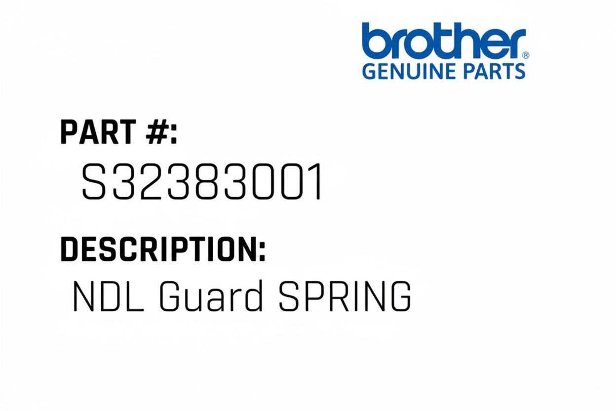 NDl Guard Spring - Brother #S32383001
