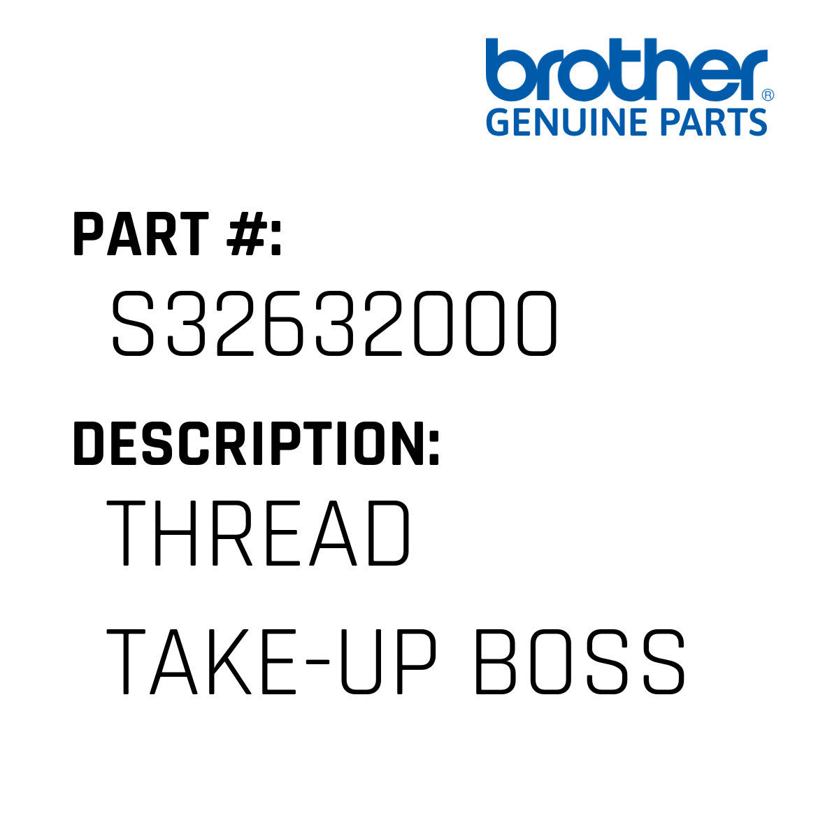 Thread Take-Up Boss - Brother #S32632000
