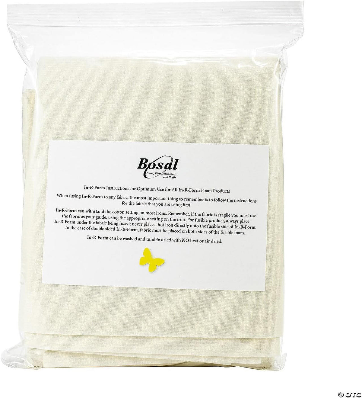 Bosal In-R-Form Plus Double-Sided Fusible Foam 36 x 58 in