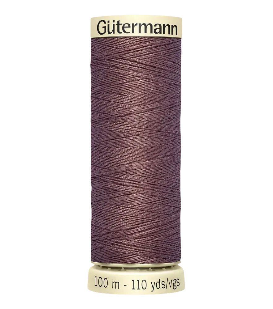 Gütermann Sew All Poly - 356 Deep Mauve - 110yds