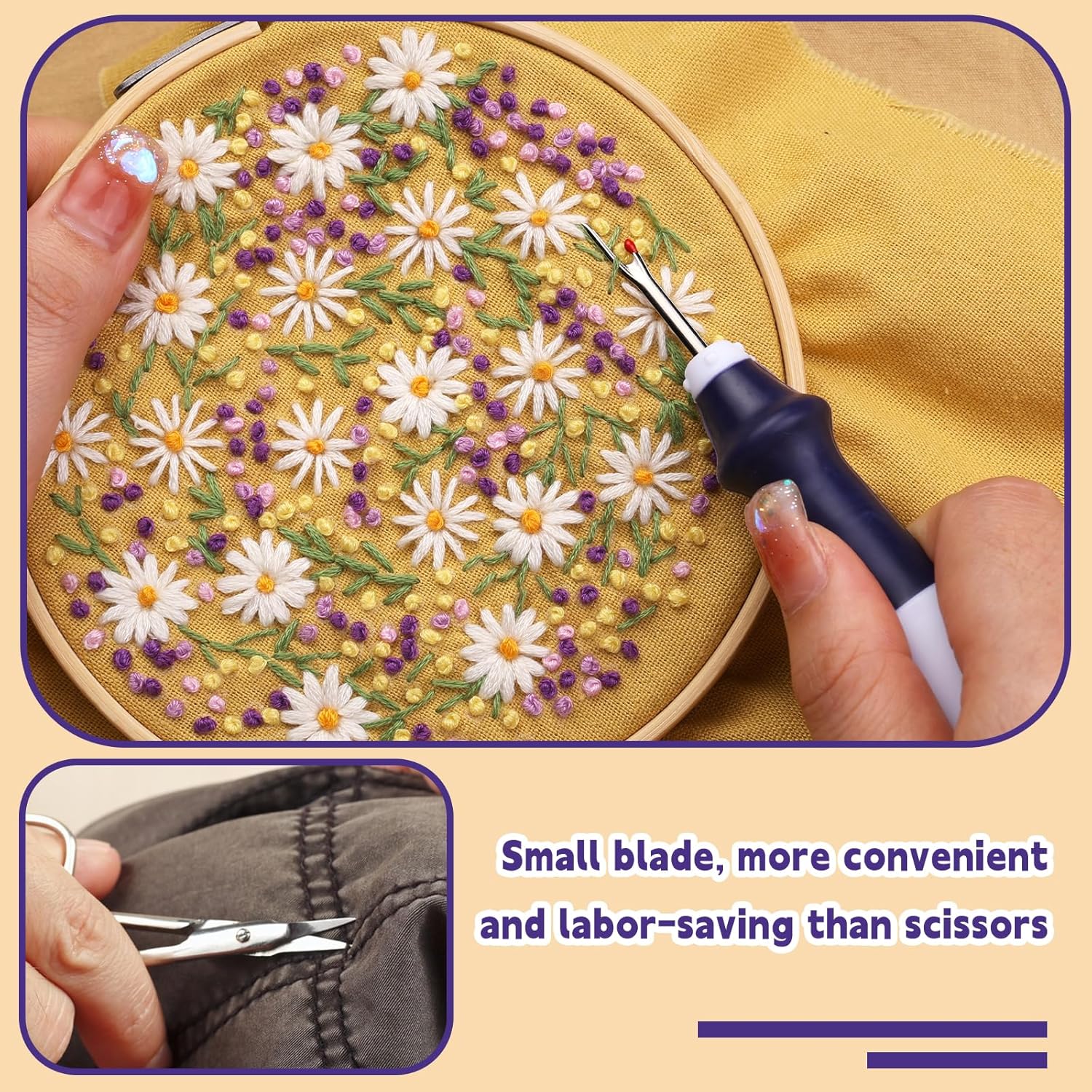 Large Ergonomic Seam Ripper