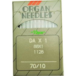 ORGAN Industrial Needle, Size 70/10 #88X1-10