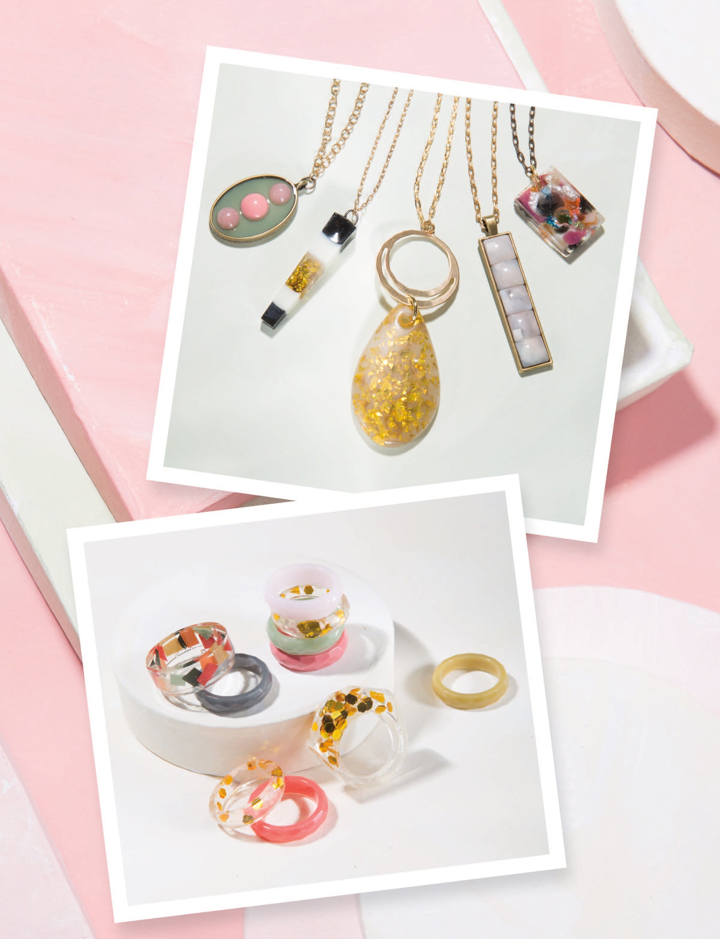 Resin Jewelry— 15 Fashion Forward Designs to Accessorize Your Looks