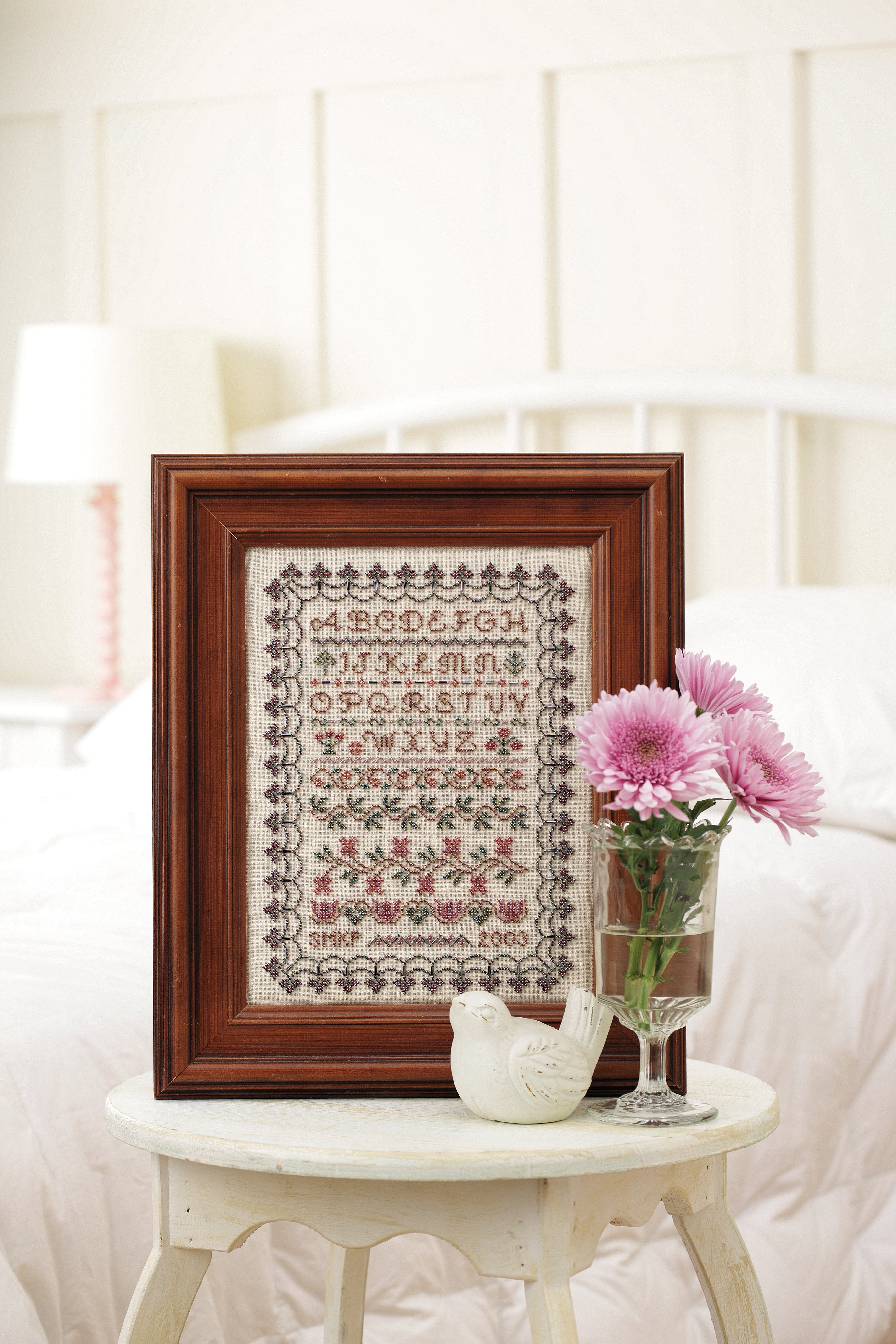 Stitch a Beaded Garden—18 Designs Charted for Beading and Cross Stitch