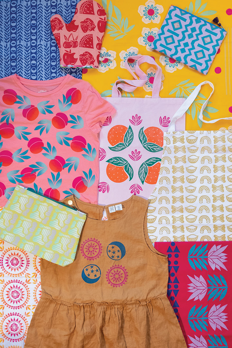 Art of Fabric Block Printing Digital Download