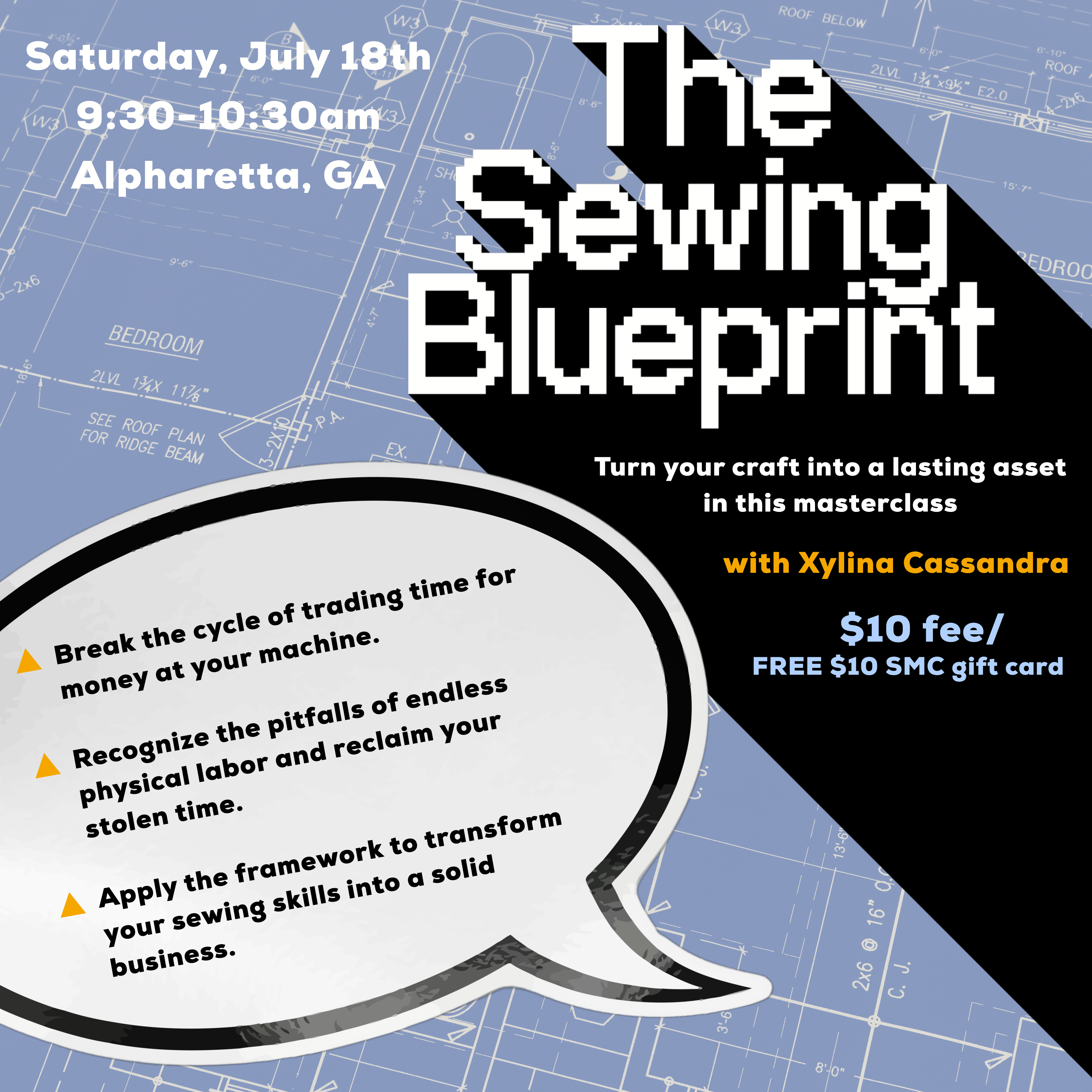 The Sewing Blueprint Masterclass 7/18