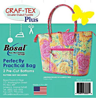 Bosal Craf-Tex Plus Practical Bag Bottoms (2 Pack)