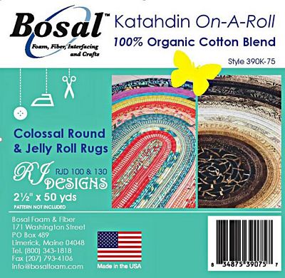 Bosal Katahdin Cotton Batting Roll 2.5 in x 50 yd