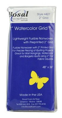Bosal Quilter's Grid 2-Inch Fusible 48 in x 1 yd