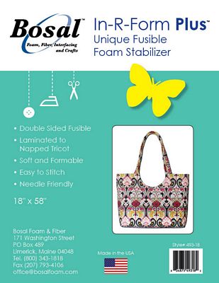 Bosal In-R-Form Plus Double-Sided Fusible Foam 18 x 58 in