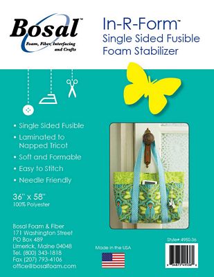 Bosal In-R-Form Single-Sided Fusible Foam 36 x 58 in