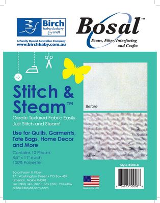 Bosal Stitch & Steam 8.5 x 11 in