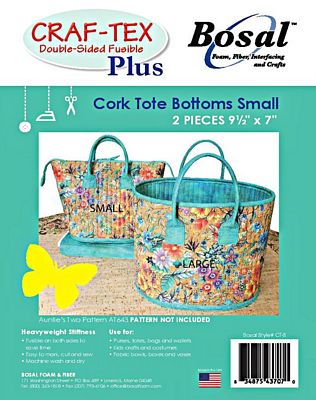 Bosal Craf-Tex Plus Tote Bottoms - Small (2 Pack)